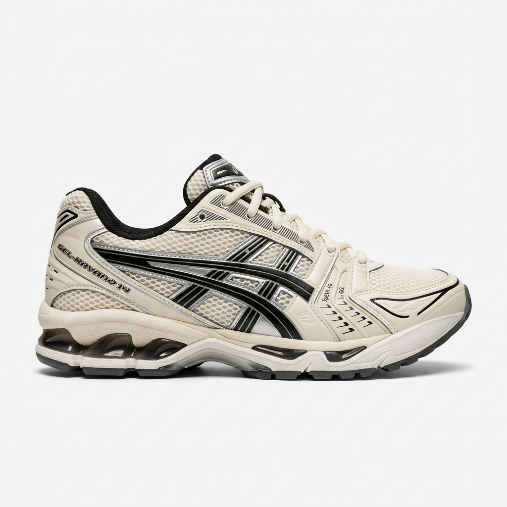 ASICS Gel-Kayano 14 — Cream Black