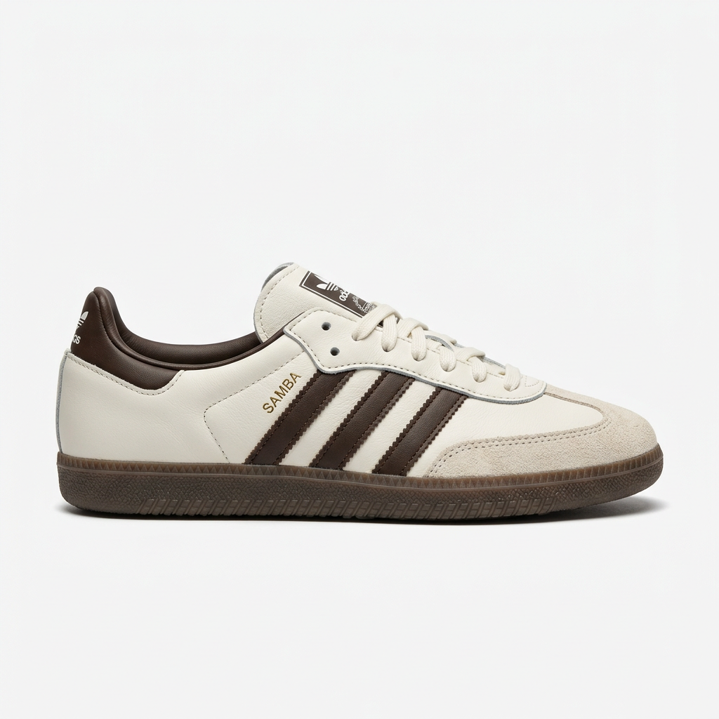 Adidas Samba OG — Sail / Brown