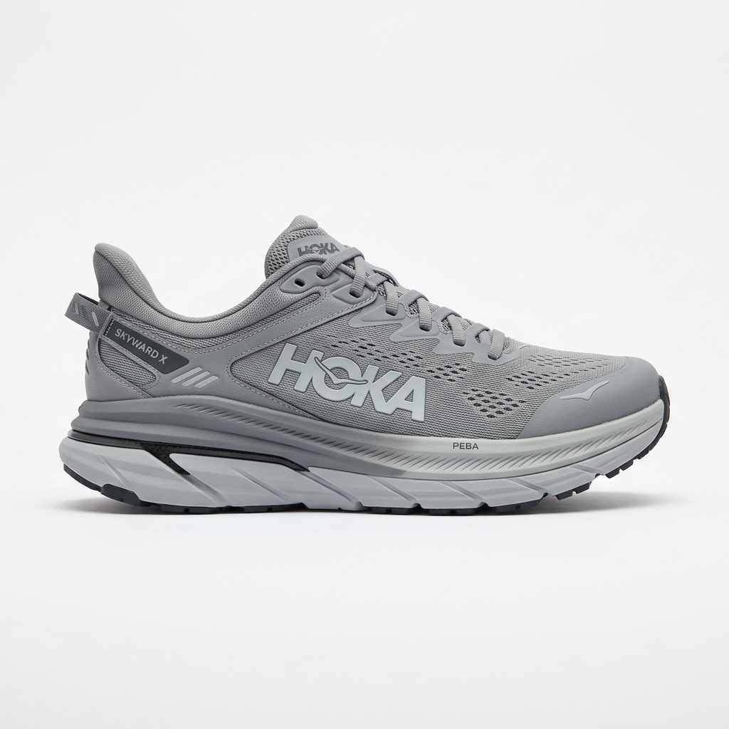 Hoka Skyward X — Wolf Grey