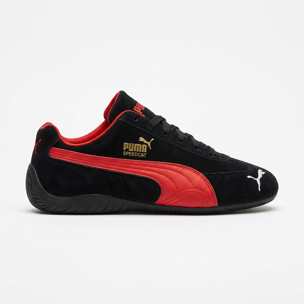 Puma Speedcat OG — Black Ferrari Red