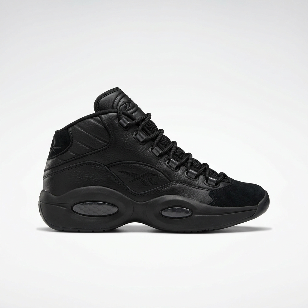 Reebok Question Mid Triple Black