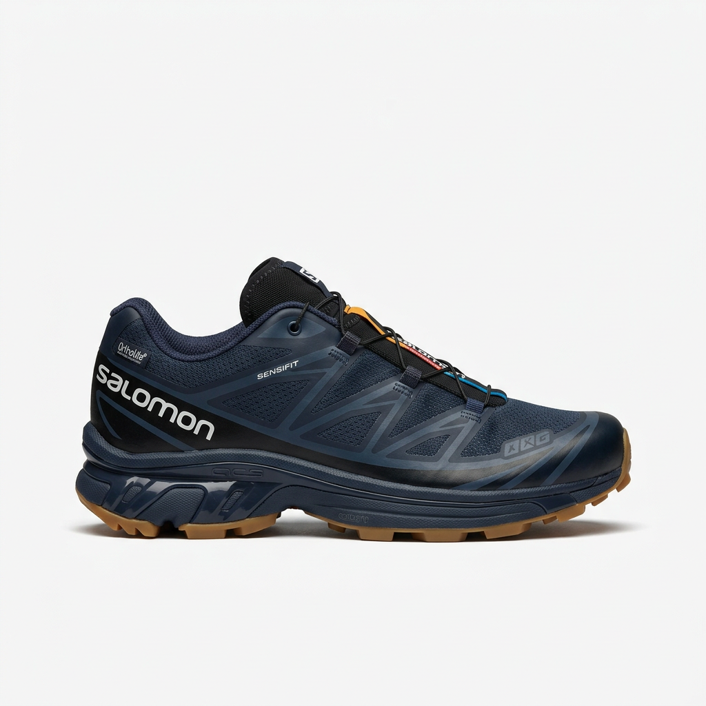 Salomon XT-6 — Navy / Gum